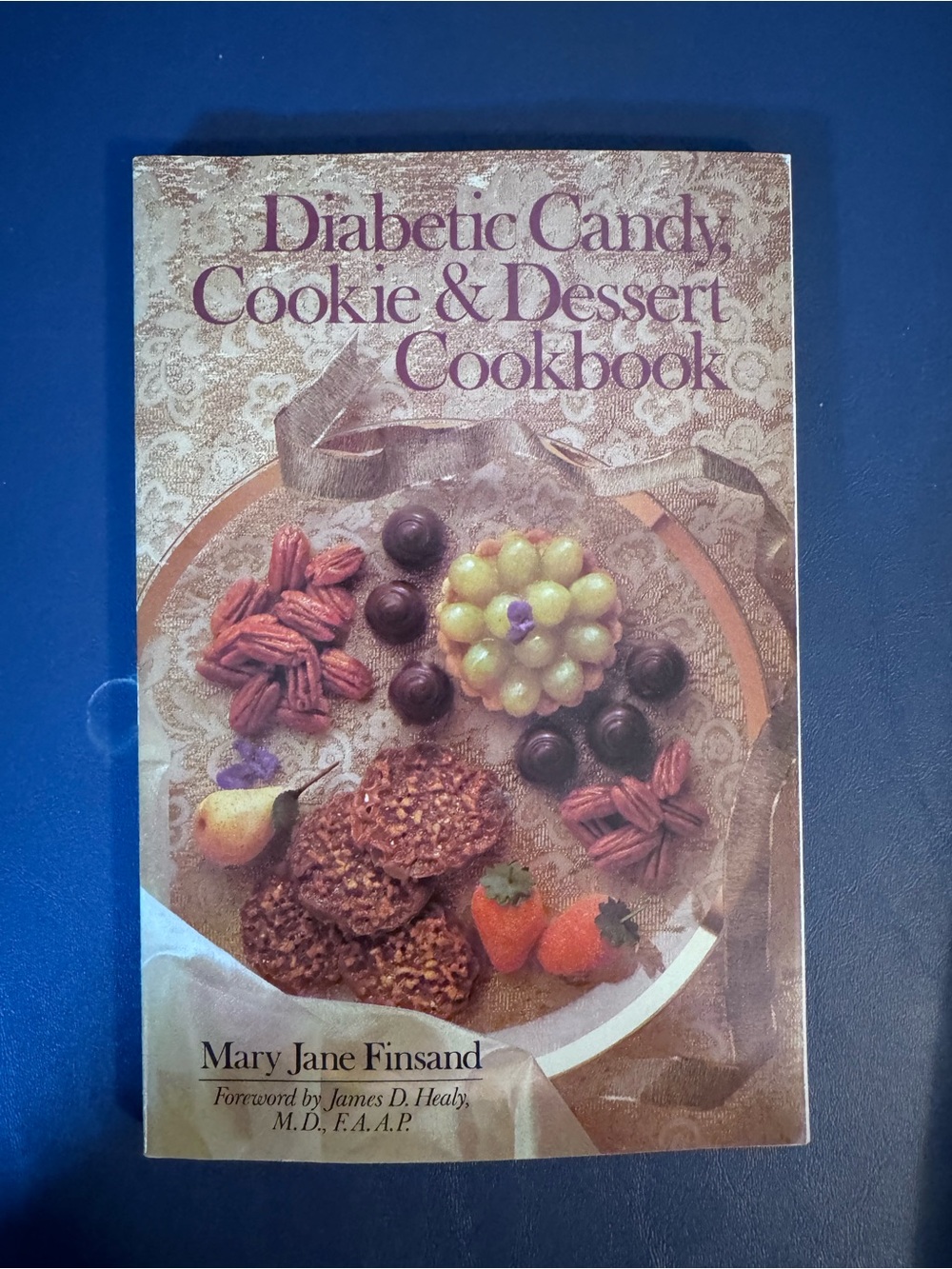 Diabetic Candy, Cookie & Dessert Cookbook 1982 Mary Jane Finsand PB
